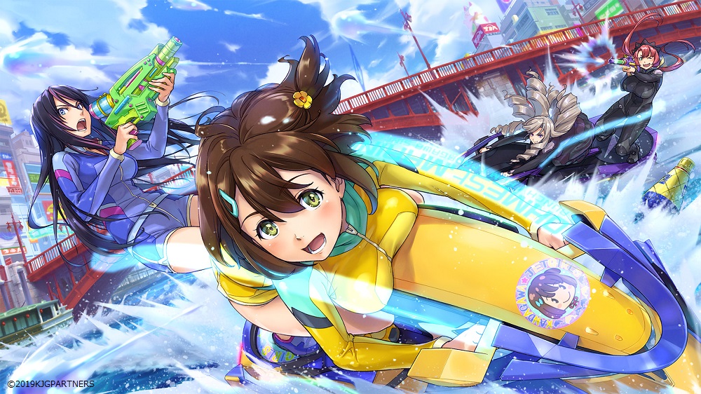 美少女水上狂飙！《神田川JET GIRLS》游戏联动动画最新预告